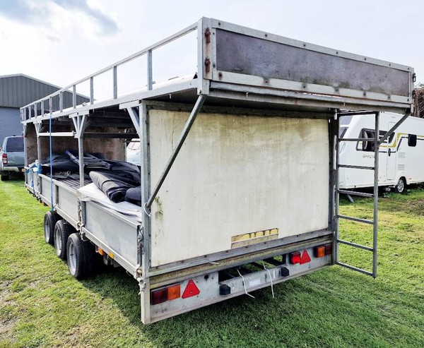 5m long Ifor Williams trailer for sale