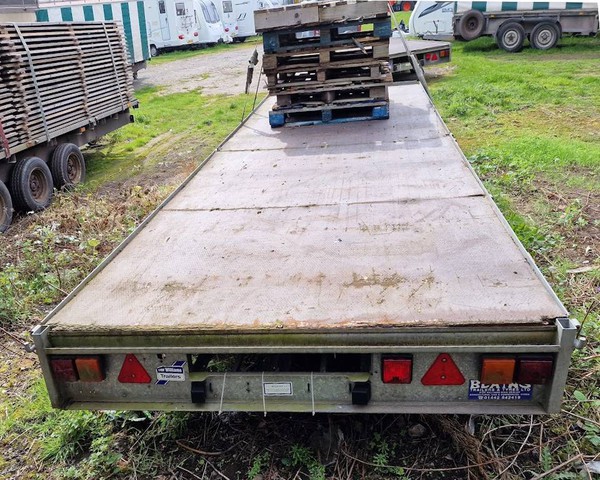 Second hand Ifor Williams flatbed