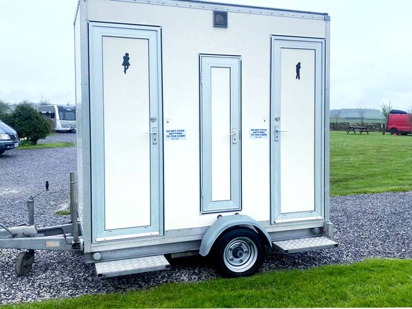 1 + 1 Toilet trailer for sale