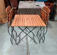 Secondhand tables and chairs