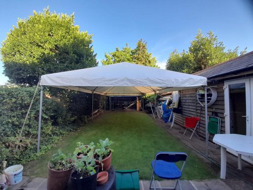 4.5m x 9m White Marquee 4.5m x 9m White Marquee