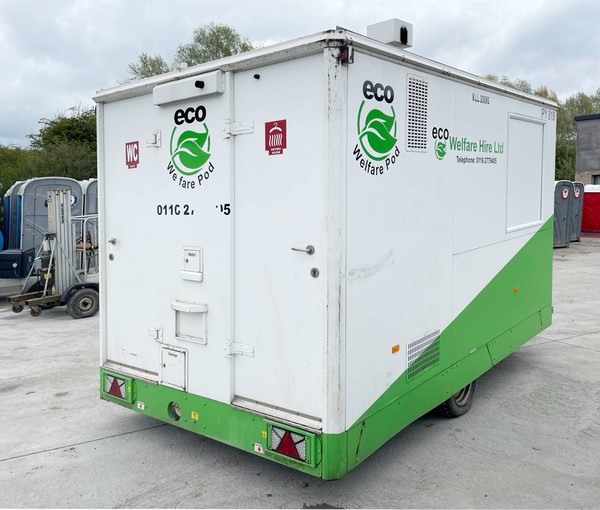 Battery operated welfare trailer