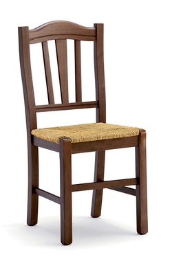 10x New Straw Seat Dining Chairs