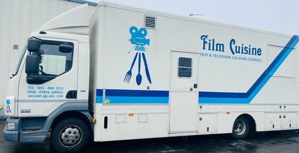 Film catering truck / mobile kitchen
