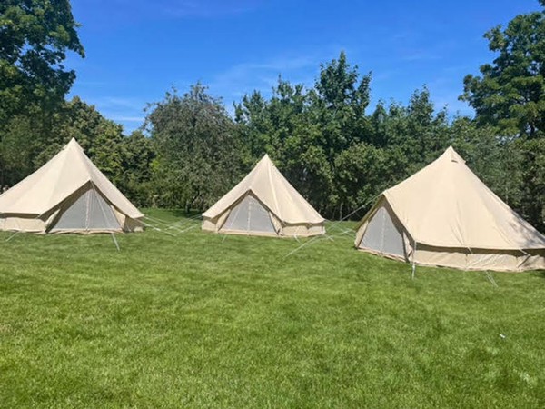 5m Canvas Bell tents for sale