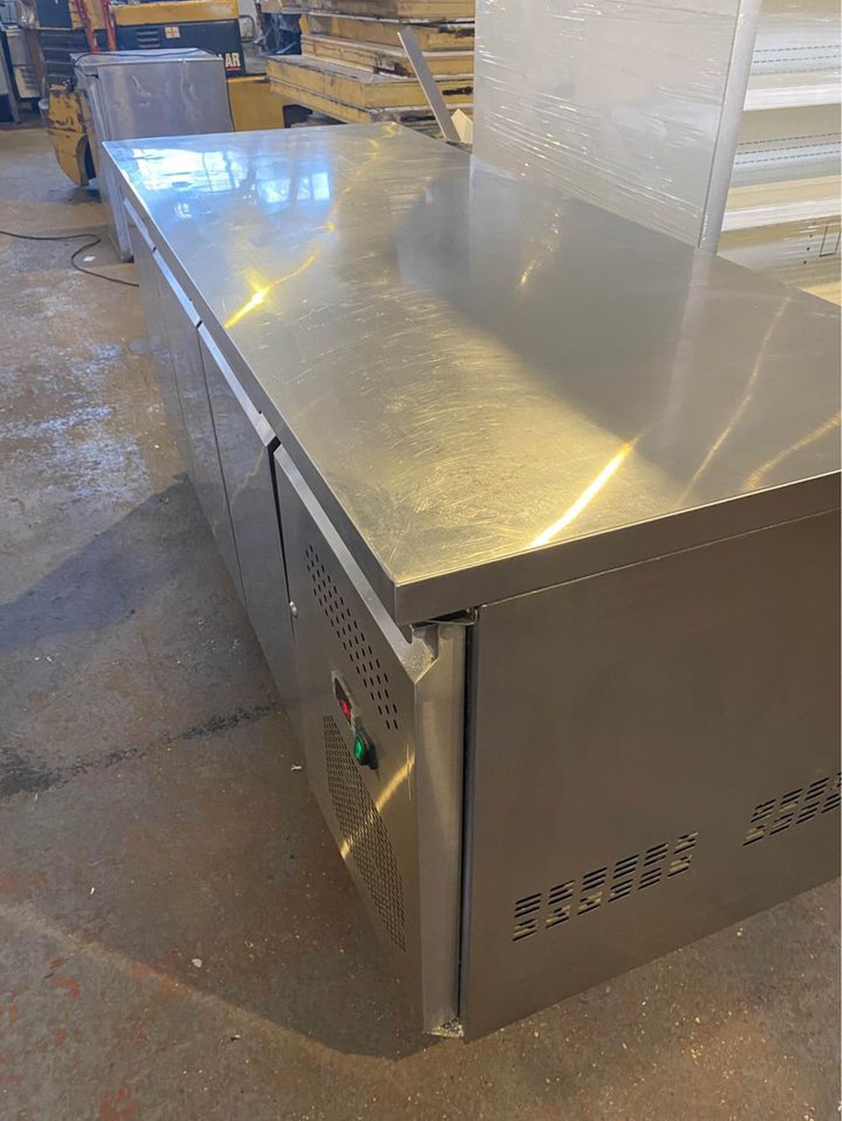 Secondhand Catering Equipment Bench Or Prep Fridges Three Door 3