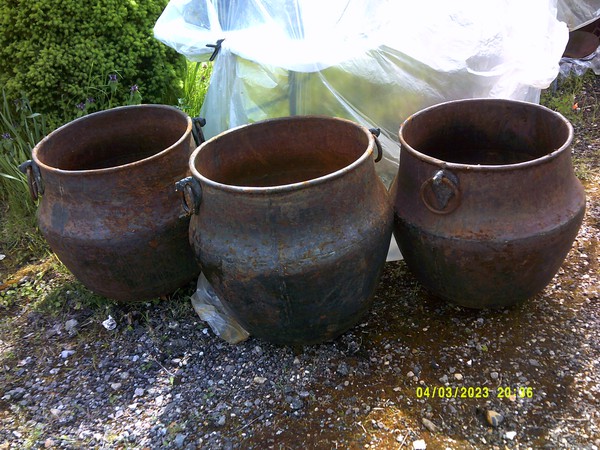 Large Metal Pots