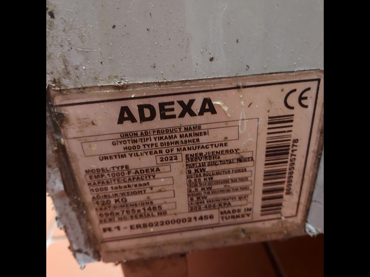 Secondhand Catering Equipment Pass Through Dishwasher Adexa Emp