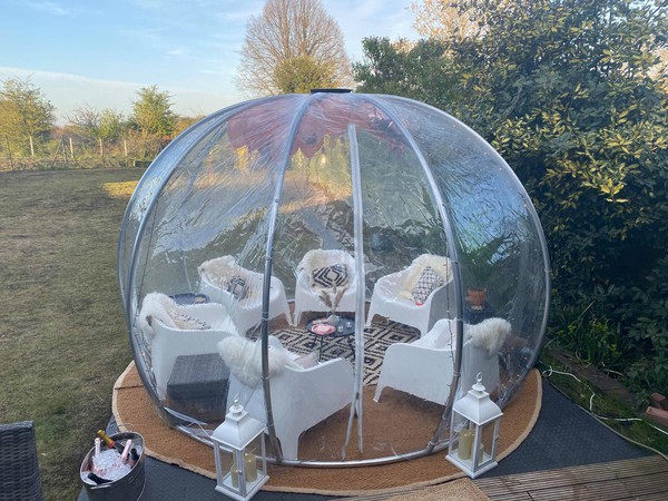 See through dome marquee for sale