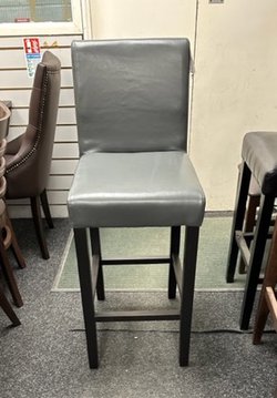 Leather High Bar Stool Chair