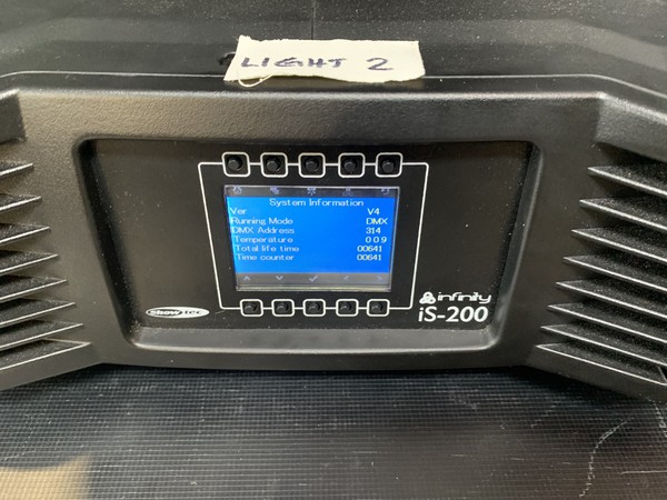 System Info Showtec iS-200