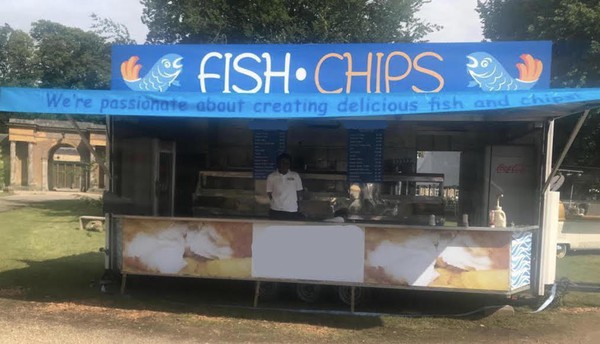 Fish and Chips Food Trailer