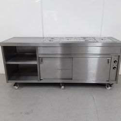 Secondhand Used Hot Cupboard Bain Marie Wet For Sale