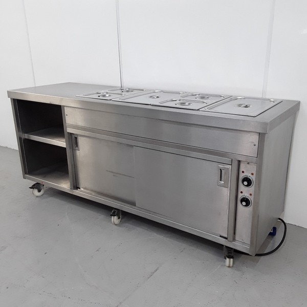 Used Hot Cupboard Bain Marie Wet For Sale