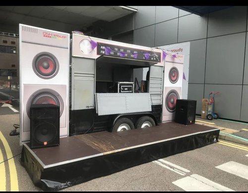 Secondhand Boogie Box Trailer Stage For Sale Secondhand Boogie Box Trailer Stage For Sale