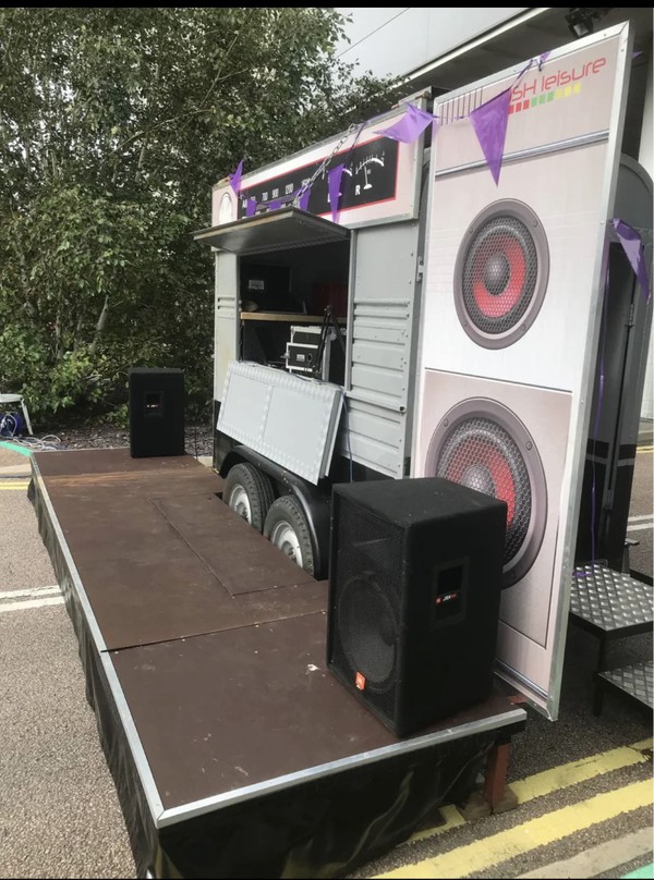 Boogie Box Trailer Stage For Sale