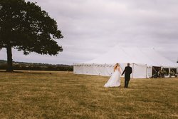 Traditional pole marquee for sale