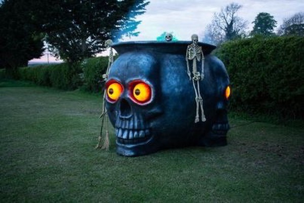 Giant Halloween Cauldron For Sale
