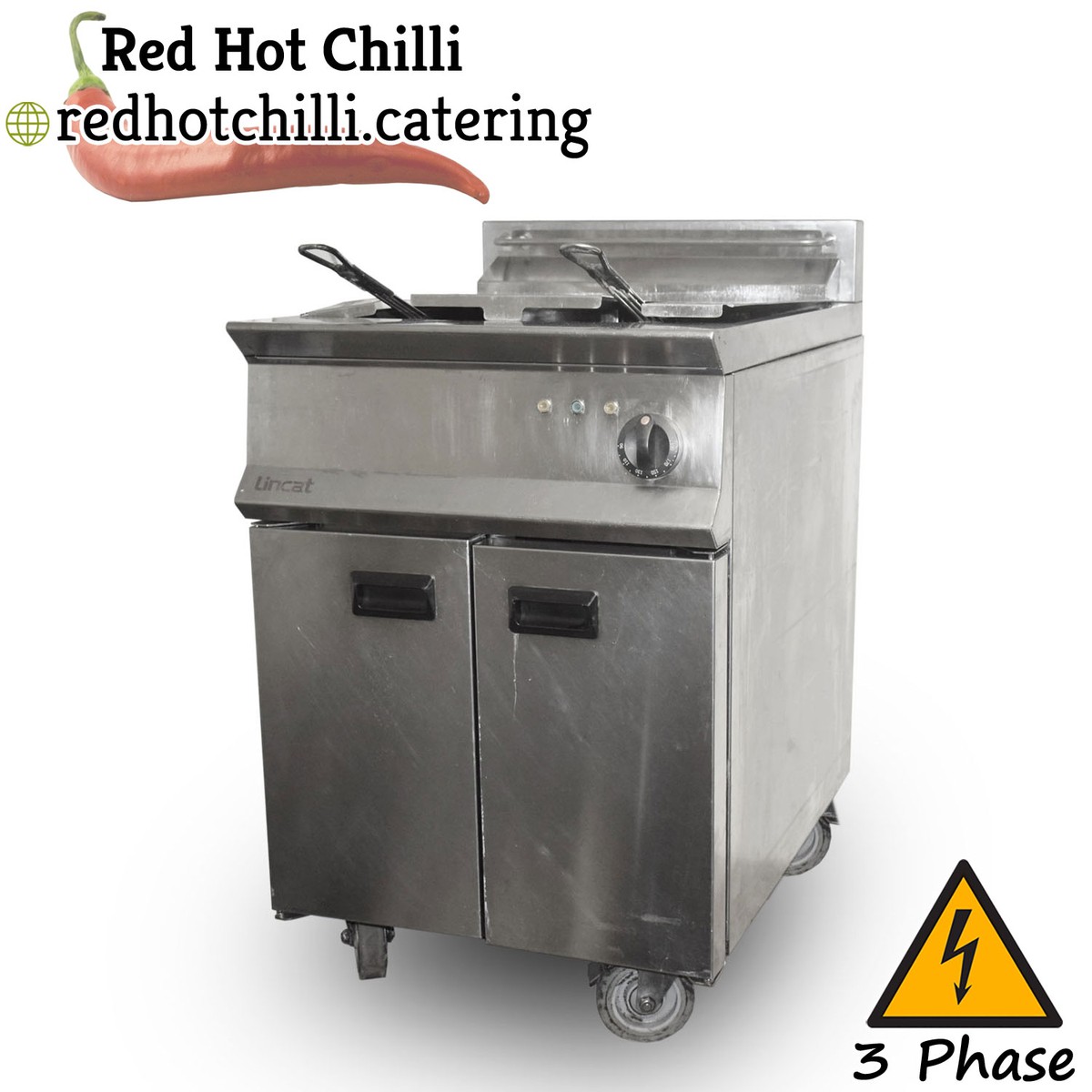 Secondhand Catering Equipment Electric Fryers Lincat Single Tank
