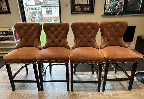 Upholstered Bar Chairs Upholstered Bar Chairs