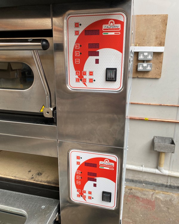Italforni Double Deck Electric Pizza Oven For Sale