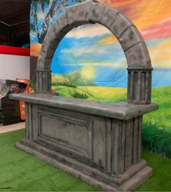 Arched Stone themed bar