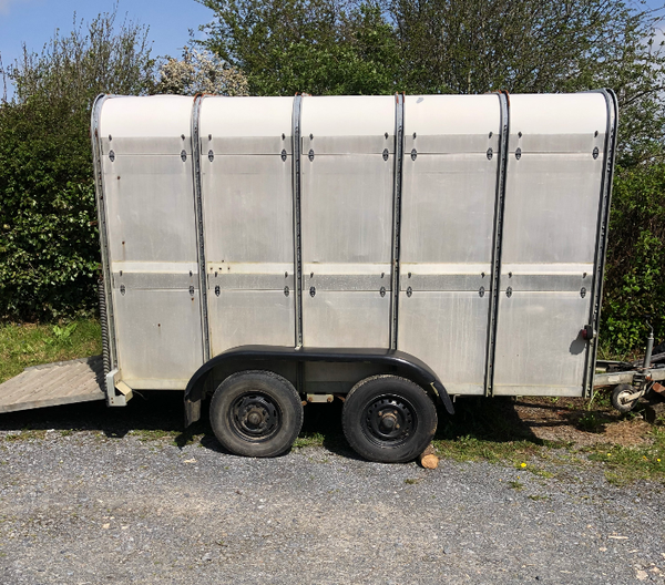 Used live stock trailer