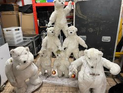 Secondhand Polar Bear Display For Sale