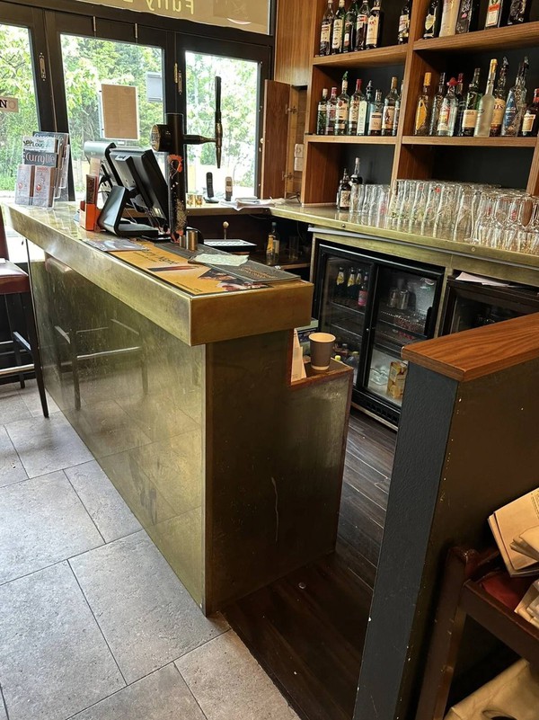 Bar counter and shelves for sale