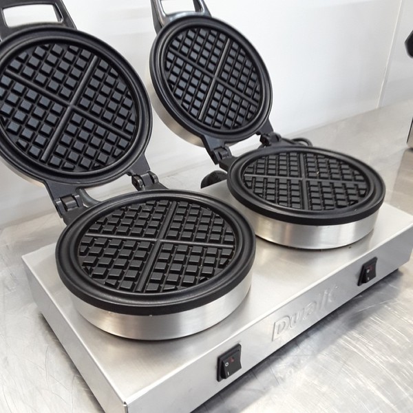 Used Dualit J449 Double Waffle Maker For Sale
