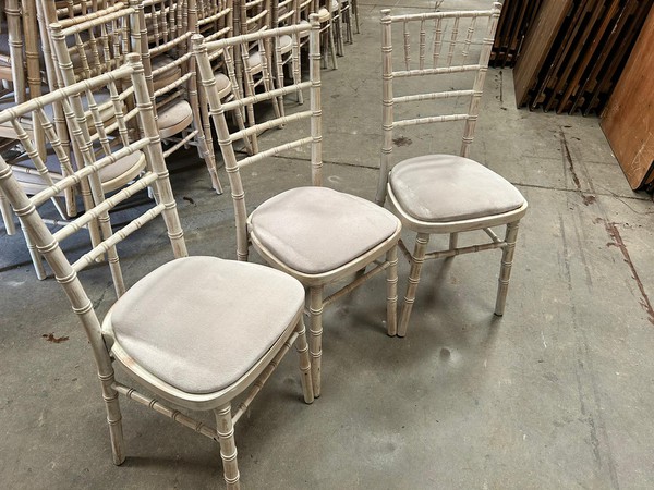 1500x Limewash wedding chairs for sale