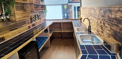 Converted horse box - rustic catering trailer