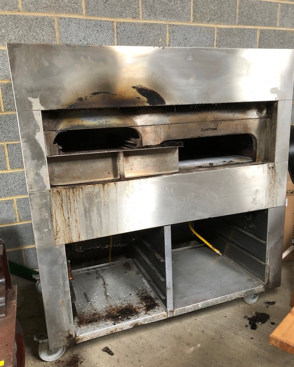 Secondhand Pizza Oven Fornette with Grill For Sale