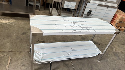 New Stainless Steel Island Table For Sale New Stainless Steel Island Table For Sale