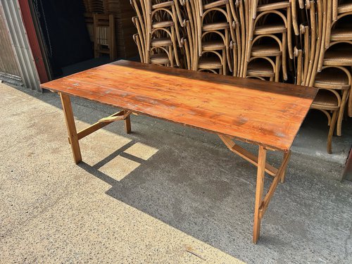 farmhouse rustic folding tables