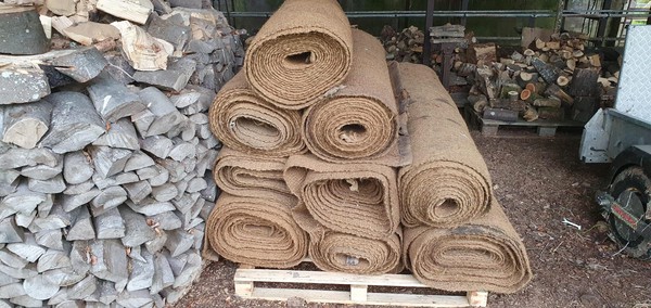 Secondhand Used Coir Matting Rolls For Sale