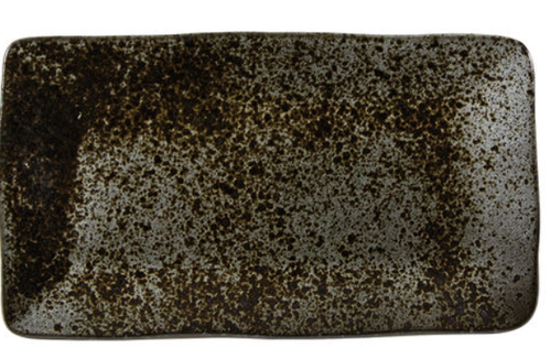 Black Ironstone Rectangular Plate Black Ironstone Rectangular Plate