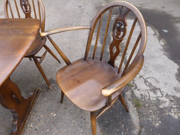 1960's Ercol Table and Chairs