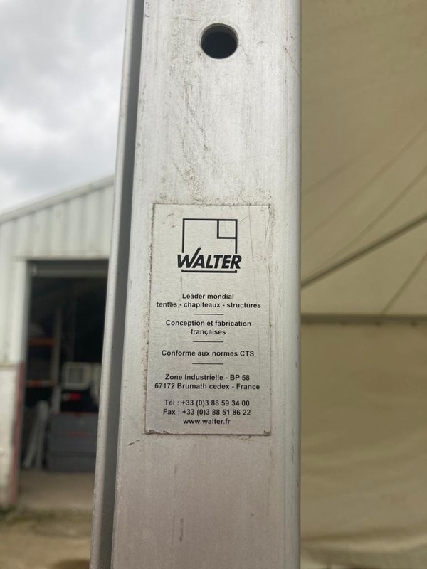 Secondhand Used 5m x 5m Walter/Walu Hat with Roof Lining