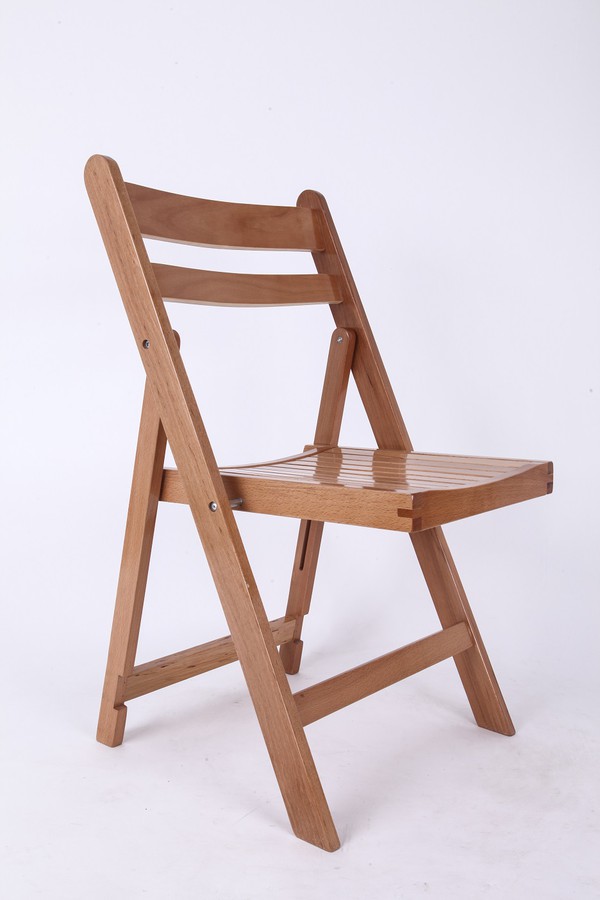 Brand New Natural Wooden Folding Chairs For Sale