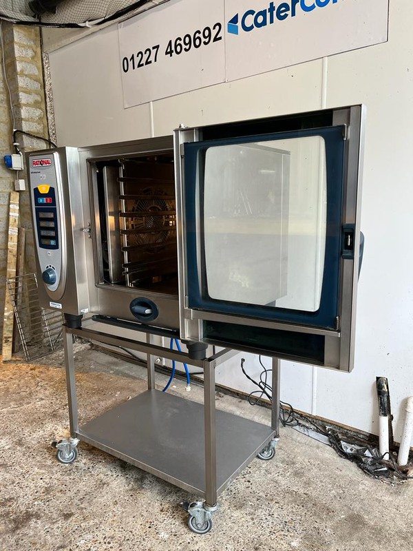 Rational SCC 6 Grid Combi Oven with Stand