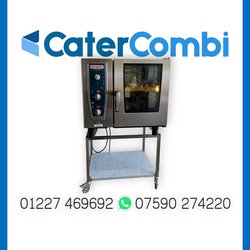 Secondhand Used Rational Combi Master Plus CMP 6 Grid Electric with Self Clean For Sale