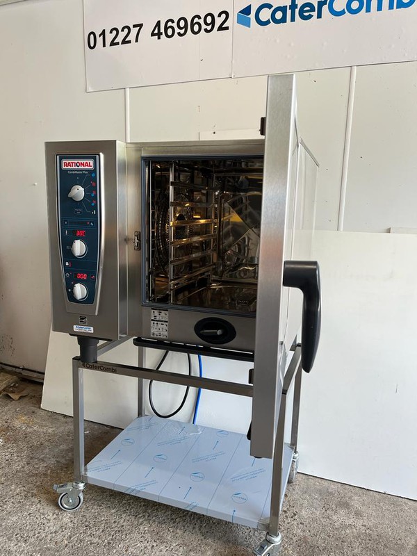 Secondhand Rational Combi Master Plus CMP 6 Grid Electric with Self Clean