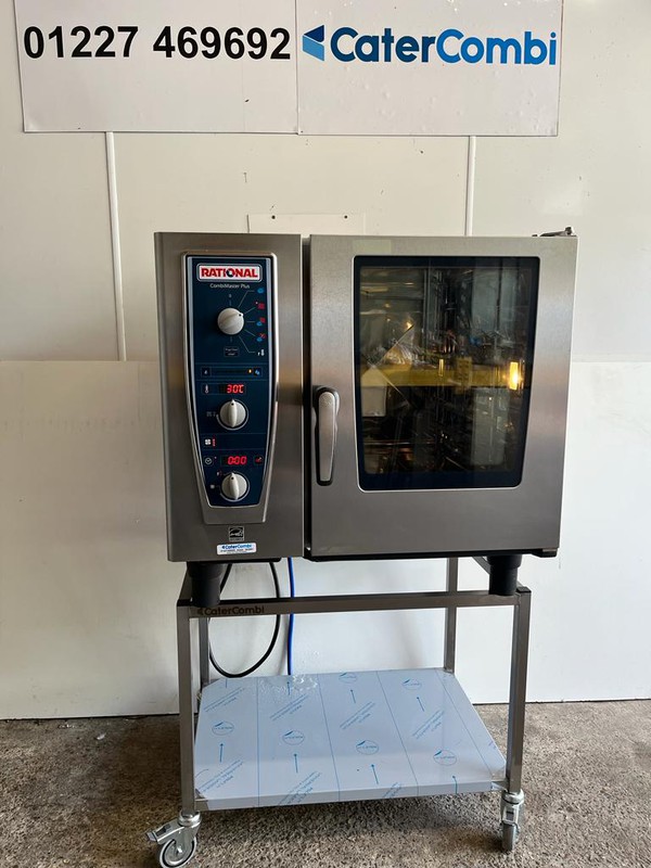 Used Rational Combi Master Plus CMP 6 Grid Electric with Self Clean For Sale