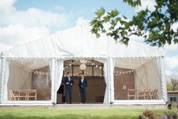 Secondhand Used 9m x 6m Custom Covers Marquee Extension