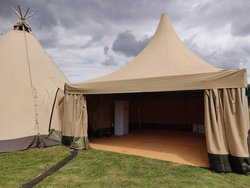 Secondhand 6m x 6m Catering Tent for Tipi Business For Sale