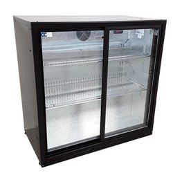 Brand New Madrid 2 Sliding Door Bottle Fridge For Sale