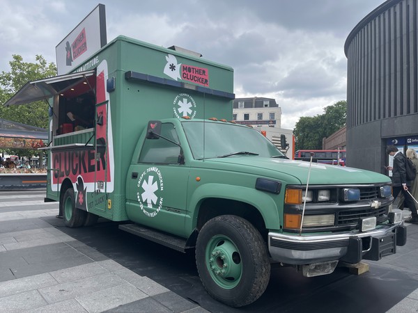 Secondhand catering truck