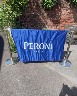 Secondhand Peroni Cafe Barriers For Sale