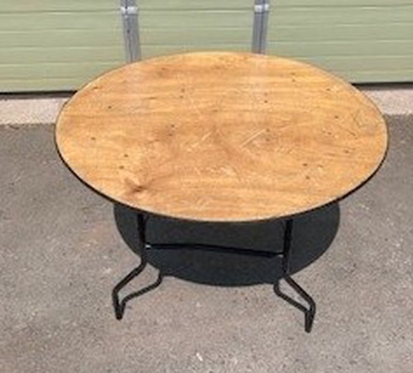 Used 4ft Round Banqueting Tables for sale
